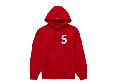Supreme S Logo Hooded Sweatshirt (SS20) Red