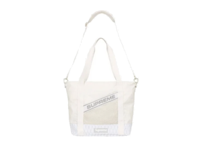 Supreme Tote Bag Reflective Logo White
