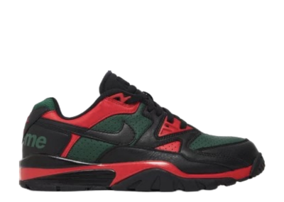 Nike Cross Trainer Low Supreme Black Green Red