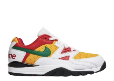 Nike Cross Trainer Low Supreme White Yellow Red
