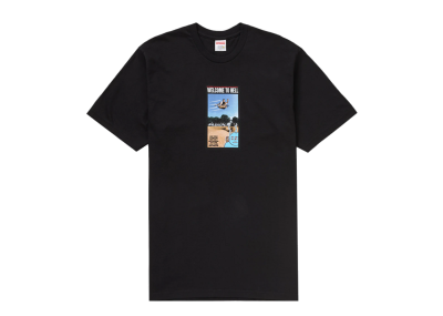 Supreme Toy Machine Welcome To Hell Tee Black
