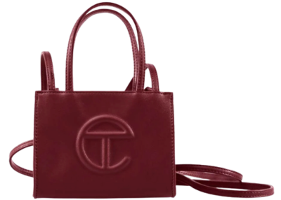 Telfar Small Oxblood Shopping Bag