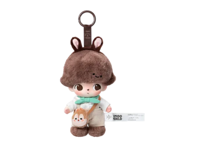 Pop Mart Dimoo World × Disney Series Vinyl Plush Keychain Chip and Dale