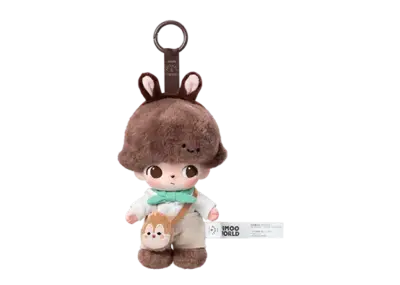 Pop Mart Dimoo World × Disney Series Vinyl Plush Keychain Chip and Dale